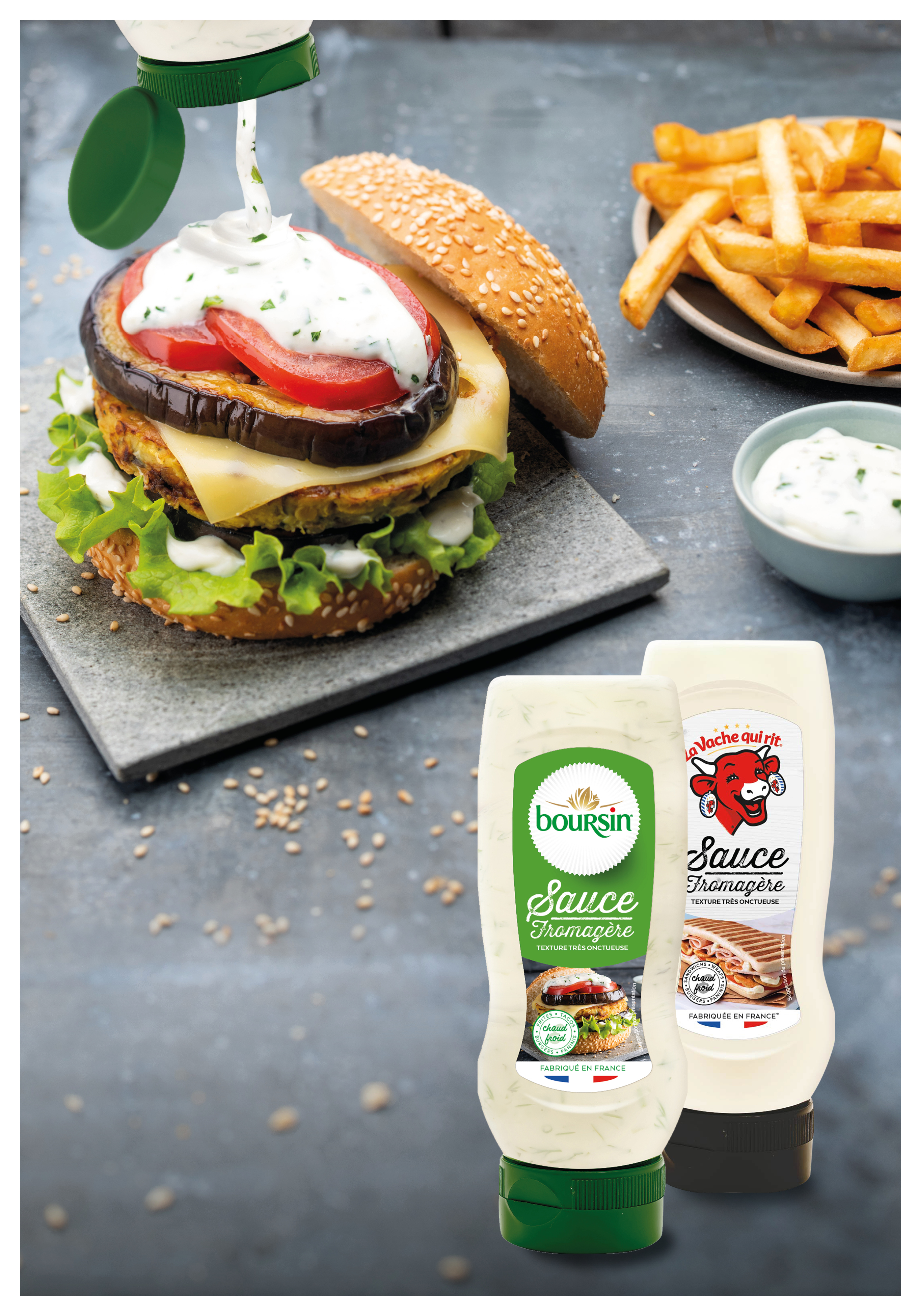 Actualité Deux nouvelles sauces fromagères au Boursin® et à La Vache